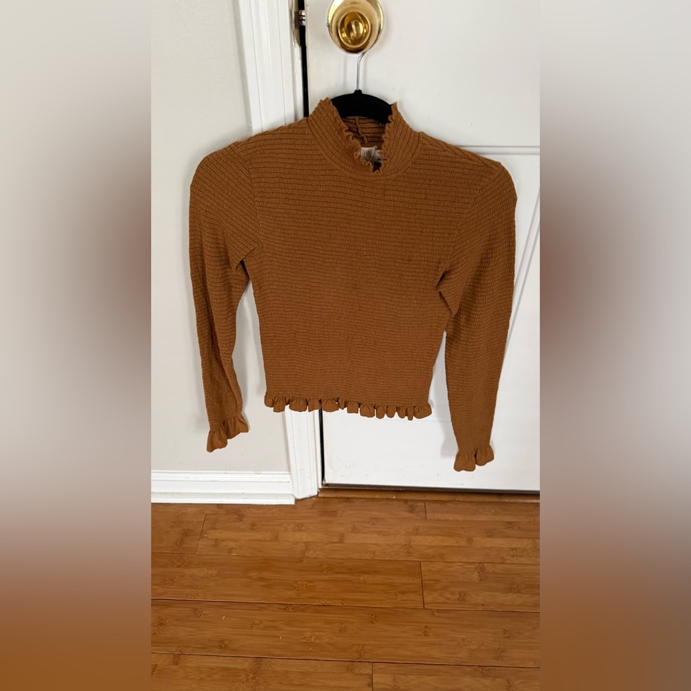 Chic Nation LTD Long Sleeve Smocked Top